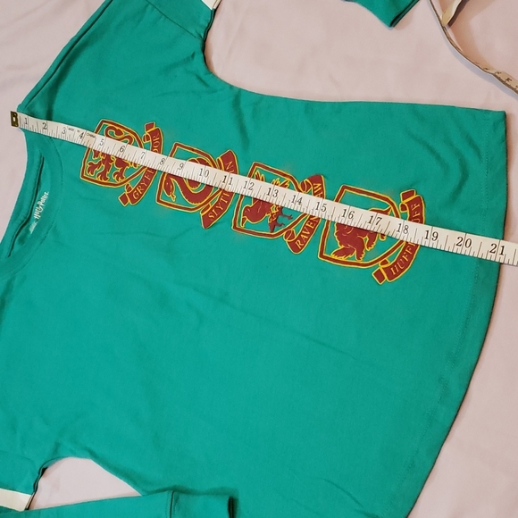 Wizarding Worlds Harry Potter Hogwarts Longsleeve Fitted Tee Kid Size M - Picture 4 of 9
